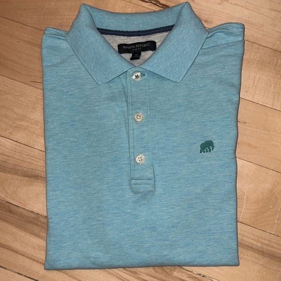 Men’s Banana Republic Short Sleeve Polo - Picture 1 of 3